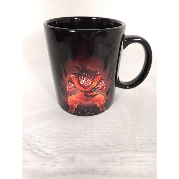 Dining | Dragon Ball Z Goku Color Change Coffee Mug Funimation Black ...